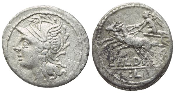 C. Coelius Caldus, Denarius, 104 BC; AR (3,84 g; 19,8 mm; 1 h)