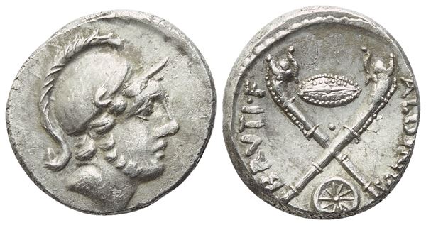 D. Iunius Brutus Albinus, Denarius, Rome, 48 BC; AR (4,03 g; 17 mm; 10 h)