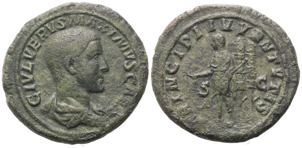Maximus Caesar (235/6-238), As, Rome, 235-238; Æ (13,20 g; 27,5 mm; 12 h)