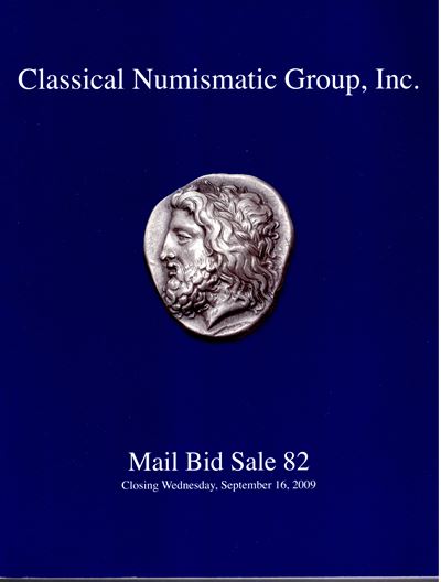 Catalogo d’asta numismatica e filatelica, mail bid sale 82 (Closing 16 settembre 2009)
