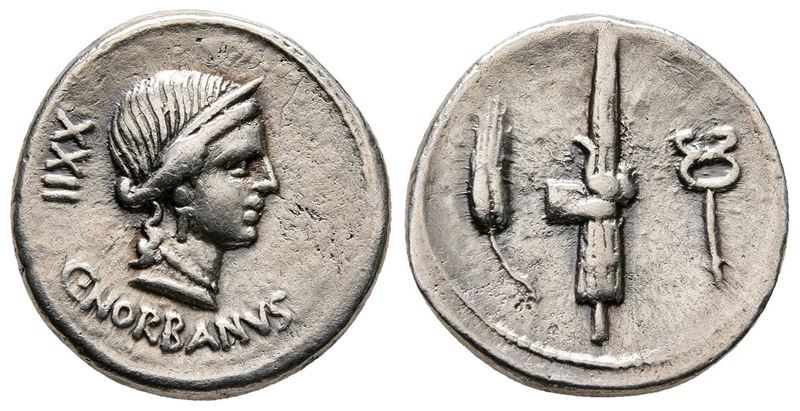 C. Norbanus, Rome, 83 Bc. Ar Denarius (19mm, 3.93g).