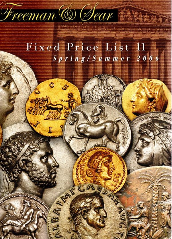 FREMAN & SEAR -  Fixed price list 11. Spring-Summer 2006. pp 72, lots 227, tutti illustrati a colori. Legatura ed. ottimo stato.