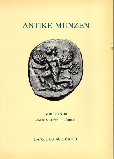 BANK LEU AG, Aktion 48, Zurigo 10 maggio 1989 — Catalogo di monete antiche e moderne