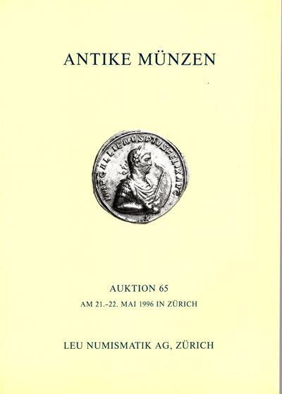 Catalogo d’asta, Antike munzen. Kelten–Griechen–Römer–Wölkerwanderung–Byzanz–Islam (Zurich, 21/22...