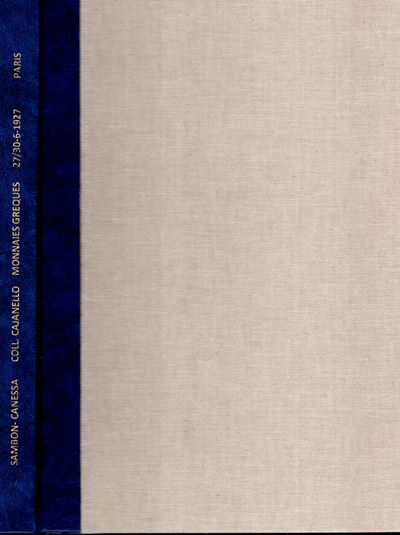 Sambon Arthur; Canessa Ambrogio, Catalogue de monnaies de la Grande-Grece et de la Sicile