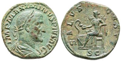 Maximinus i (235-238). Æ Sestertius (30mm, 18.77g).