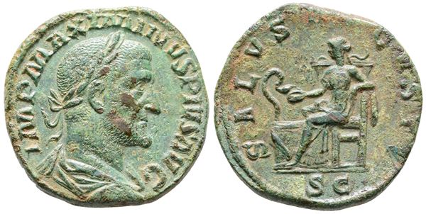 Maximinus I (235-238). Æ Sestertius (30mm, 18.77g).