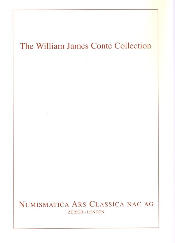 ARS CLASSICA  NAC - Presentazione della collezione  the William James Conte. Pp 48, illustrazioni nel testo a colori. Legatura ed. ottimo stato