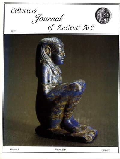 Joel Malter, Collectors' Journal of Ancient Art, vol. 4 n. 4 (Winter 1984) – studio su monete gre...