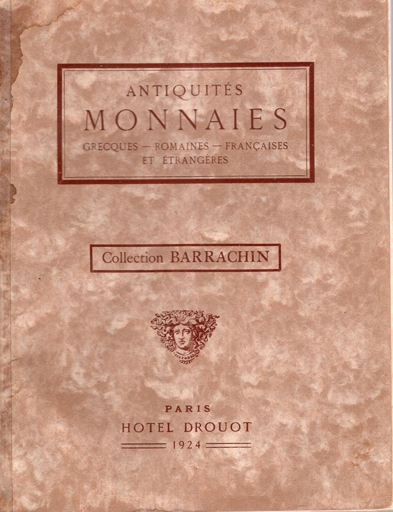 Catalogo antiquario, FLORANGE J. - CIANI L., Paris, dicembre 1924. «Collection Barrachin», pp. 60...