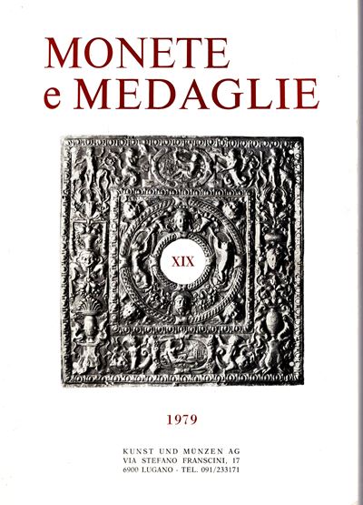 Catalogo d’asta, Kunst und Münzen — Monete e medaglie (Lugano, 15–17 marzo 1979), pp. 80, illustr...
