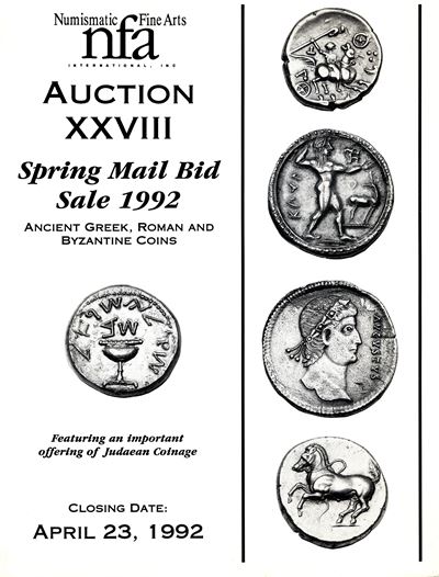 NFA, Auction XXVIII (closing date 23 aprile 1992), Catalogo di monete antiche e documentazione il...