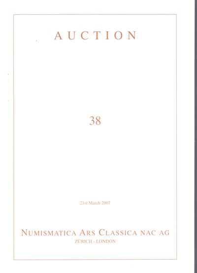ARS CLASSICA NAC, collezione di monete romane classiche — pubblicazione con 100 pagine e 304 lott...