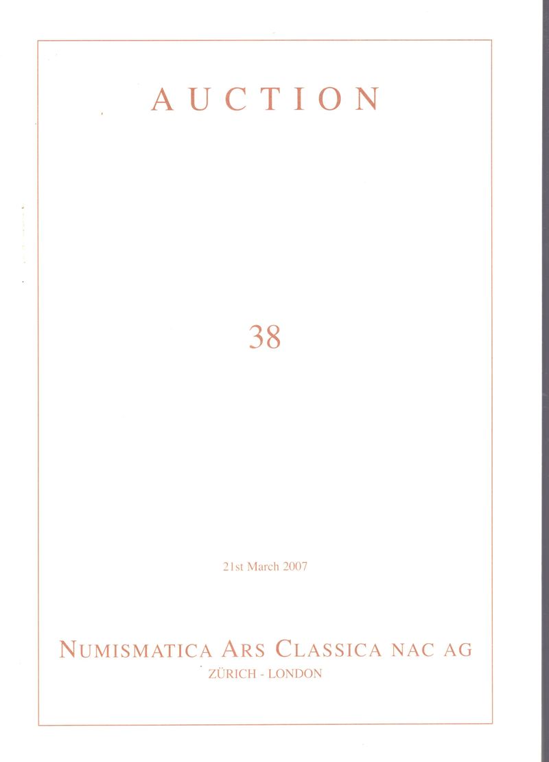 ARS CLASSICA NAC, collezione di monete romane classiche — pubblicazione con 100 pagine e 304 lott...