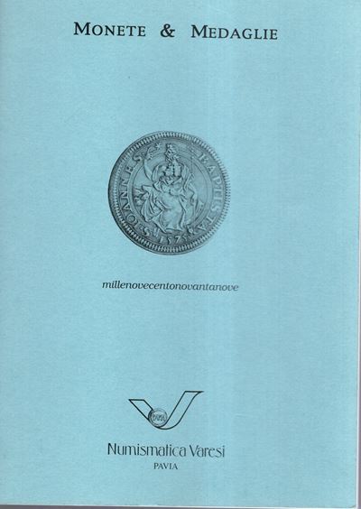Varesi Numismatica - Pavia, Listino, 1999. Monete Greche Romane Repubblicane e Imperiali, Zecche ...
