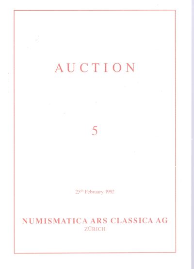 Acrauctions, Numismatica. Grecia, Roma e Bisanzio: catalogo d’asta (serie Aes Grave) con tavole a...