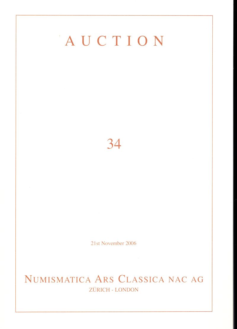Raccolta di monete auree romane, catalogo d’asta illustrato a colori (brossura editoriale)
