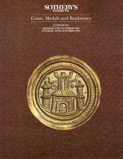 Sotheby’s, Catalogo d’asta: Coins, medals and banknotes (Londra, 9–10 ottobre 1995)