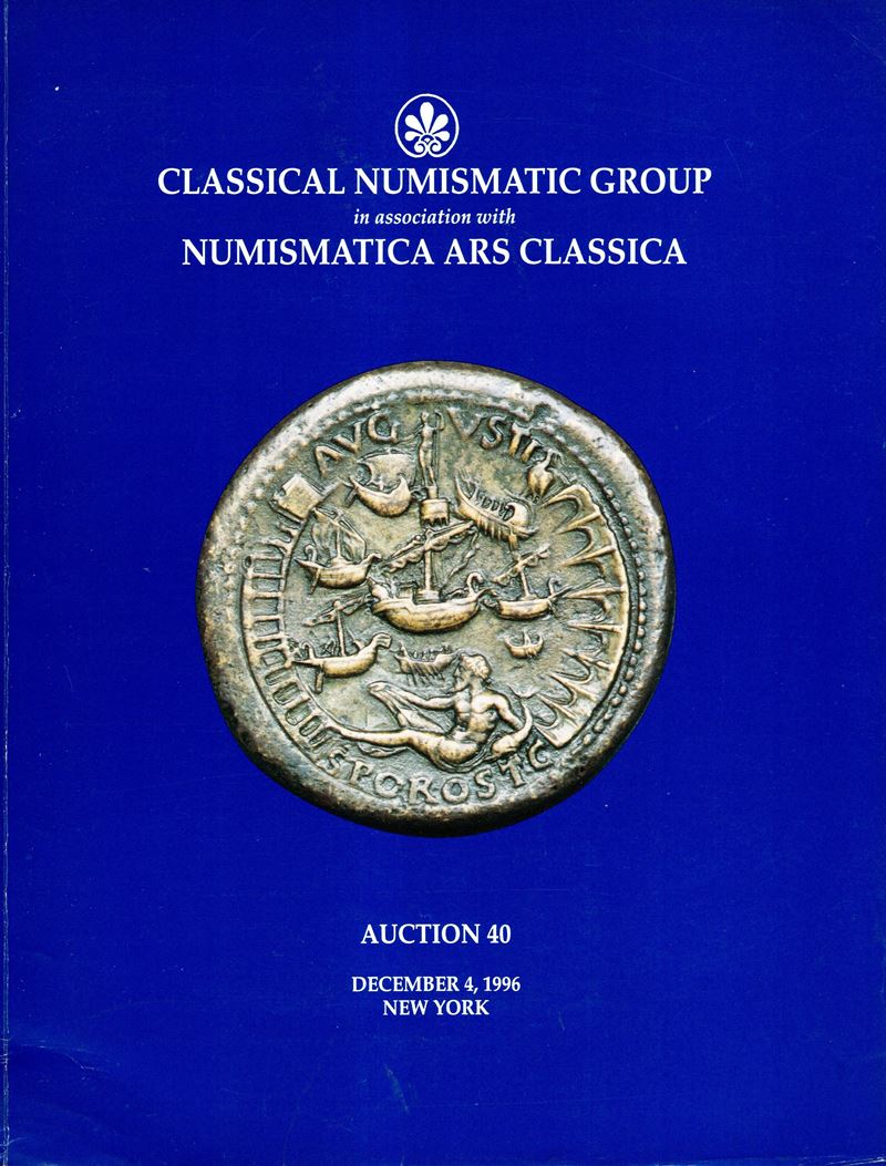 Catalogo d’asta, CNG – Ars Classica, vendita pubblica e offerte per corrispondenza (Auction 40), ...