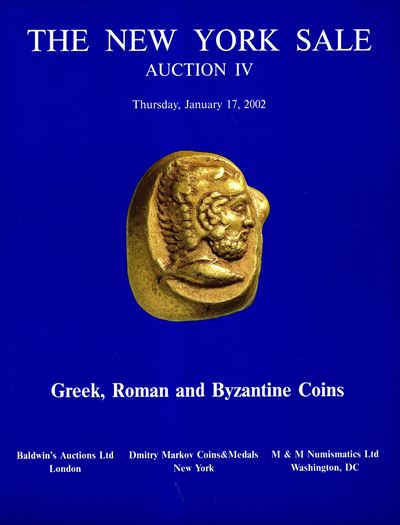 Baldwin's Ltd, Asta IV (New York, 17 gennaio 2002), Catalogo numismatico di monete greche, romane...