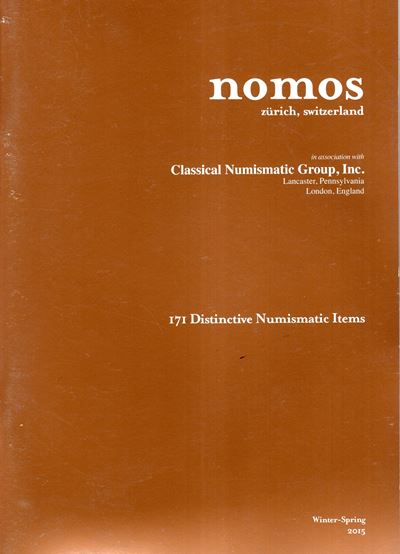 NOMOS, CNG - Zurigo: Liste Winter-Spring 2015 (monete antiche e rinascimentali; pp. 93)