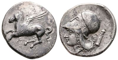 Corinth, C. 375-300 Bc. Ar Stater (22mm, 7.51g).