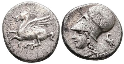 Corinth, C. 375-300 Bc. Ar Stater (22mm, 8.13g).