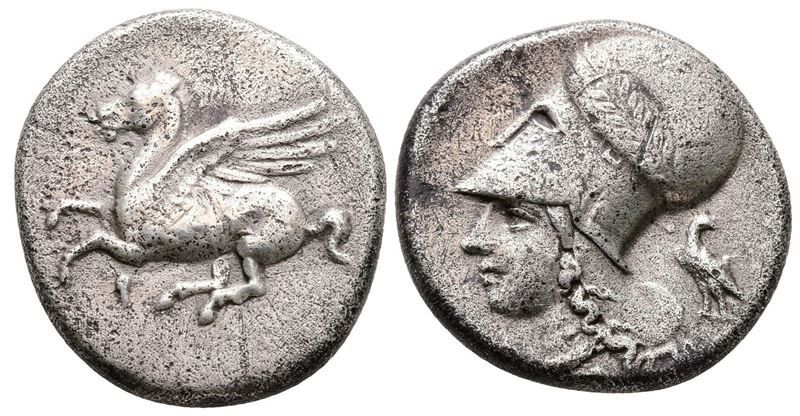 Corinth, C. 375-300 Bc. Ar Stater (22mm, 8.13g).
