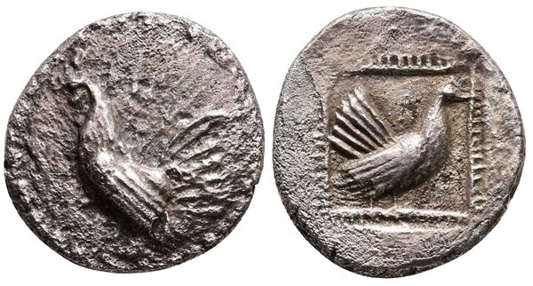 Sicily, Himera, c. 510-500 BC. AR Drachm (20mm, 5.13g).  - Auction Greek, Roman and Byzantine Coins	 - Bertolami Fine Art - Prague