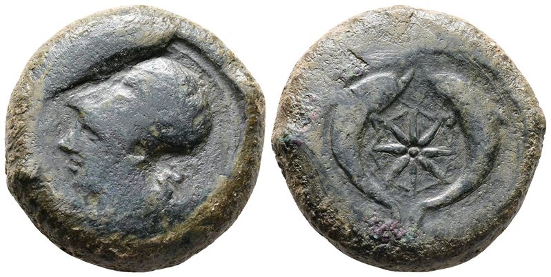 Sicily, Syracuse. Dionysios i (405-367 Bc). Æ Drachm (30mm, 31.53g)