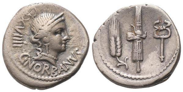 C. Norbanus, Denarius, Rome, 83 BC; AR (3,80 g; 18,4 mm; 9 h)
