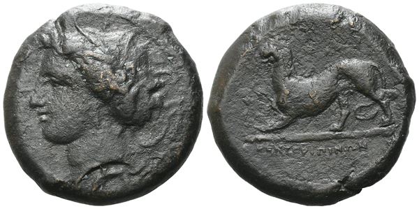 Sicily, Kentoripai, c. 339/8-330 BC. Æ Litra (29mm, 25.35g).  - Auction Greek, Roman and Byzantine Coins	 - Bertolami Fine Art - Prague