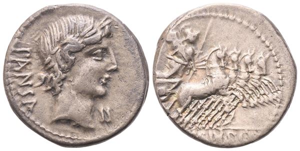 C. Vibius Pansa, Denarius, Rome, 90 BC; AR (3,76 g; 18 mm; 3 h)