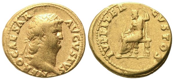 Nero (54-68), Aureus, Rome, 64-65; AV (7,15 g; 19,2 mm; 6 h)