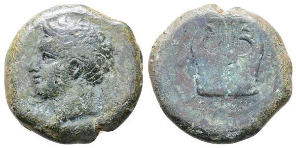 Sicily, Adranon, c. 340-330 BC. Æ (22mm, 8.18g).