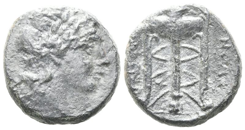 Bruttium, Petelia, late 3rd century BC. Æ (18mm, 4.95g).