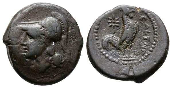 Northern Campania, Cales, c. 265-240 BC. Æ (18mm, 4.20g).