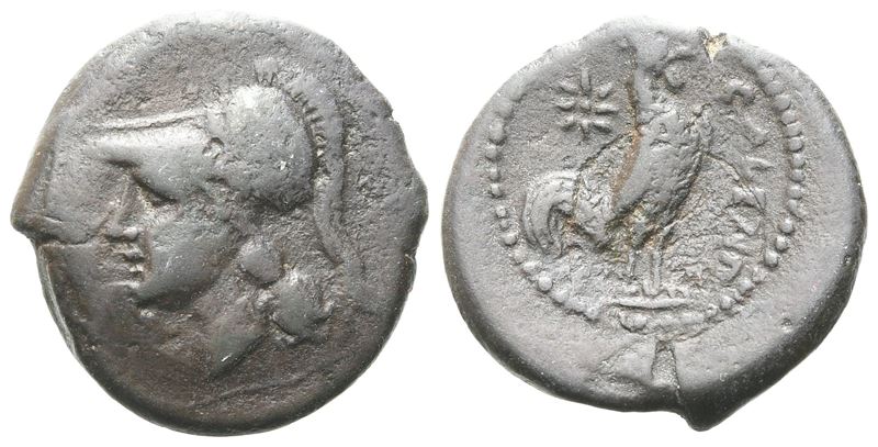 Northern Campania, Cales, c. 265-240 BC. Æ (18mm, 4.20g).