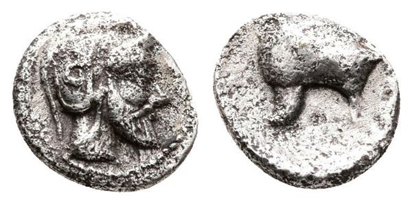 Sicily, Himera, c. 430 BC. AR Litra (9mm, 0.68g, 9h).