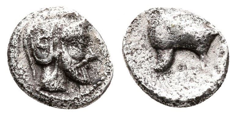 Sicily, Himera, C. 430 Bc. Ar Litra (9mm, 0.68g, 9h).