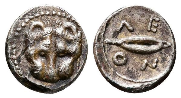 Sicily, Leontinoi, c. 476-466 BC. AR Litra (9mm, 0.54g).  - Auction Greek, Roman and Byzantine Coins	 - Bertolami Fine Art - Prague