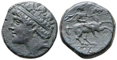 Sicily, Syracuse. Hieron II (275-215 Bc). Æ (27mm, 17.30g).