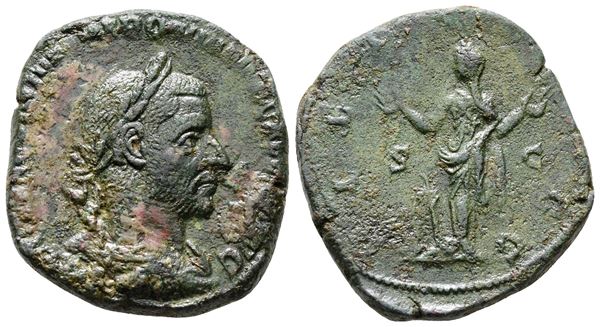 Trebonianus Gallus (251-253). Æ Sestertius (29mm, 15.74g).  - Auction Greek, Roman and Byzantine Coins	 - Bertolami Fine Art - Prague