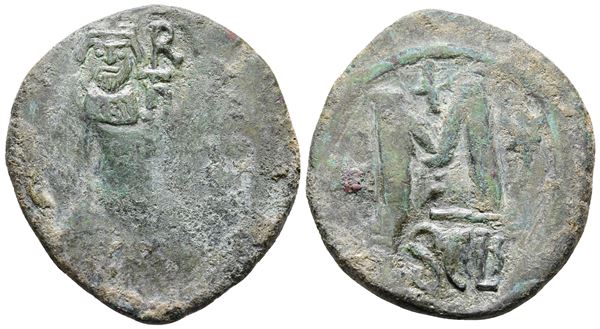 Heraclius (610-641). Æ 40 Nummi (35mm, 16.44g).