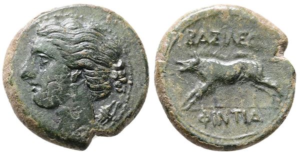 Sicily, Akragas. Phintias (287-279 BC). Æ (20mm, 6.15g).