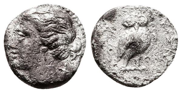 Sicily, Syracuse, c. 216-215/4 BC. AR 1 1/2 Litrai (11mm, 0.93).  - Auction Greek, Roman and Byzantine Coins	 - Bertolami Fine Art - Prague