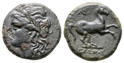 Sicily, Syracuse. Hieron II (275-215 Bc). Æ (17mm, 4.73g).