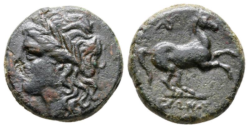 Sicily, Syracuse. Hieron II (275-215 Bc). Æ (17mm, 4.73g).