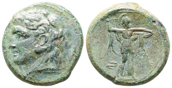 Sicily, Syracuse. Pyrrhos (278-276 BC). Æ (23mm, 9.83g).  - Auction Greek, Roman and Byzantine Coins	 - Bertolami Fine Art - Prague