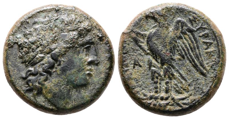 Sicily, Syracuse. Hiketas II (287-278 Bc). Æ (22mm, 8.80g)